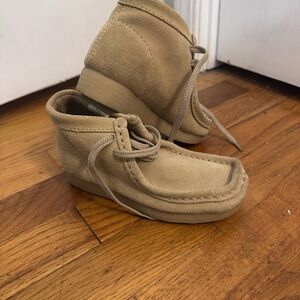 Duck Head Brand Tan Suede Kids Shoes